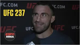 Alexander Volkanovski thought Jose Aldo would be taller | UFC 237 | ESPN MMA