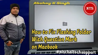 How to Fix Flashing Folder With Question Mark on Macbook