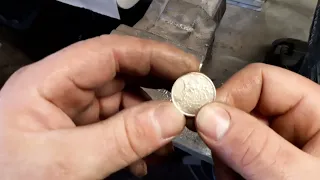 #6 Limpieza de monedas de Euro encontradas en la playa con detector Minelab Equinox 800