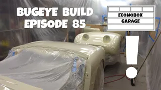 Adventures in car painting or how did my SECOND time spraying with air go? Bugeye Build Episode 85