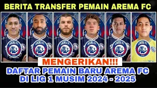 MENGERIKAN ‼️ BERITA TRANSFER PEMAIN BARU AREMA FC DI LIGA 1 2024-2025 | OLE ROMENY GABUNG AREMA FC