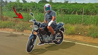 PRIMEIRA VEZ NA YAMAHA FAZER 250 🚀