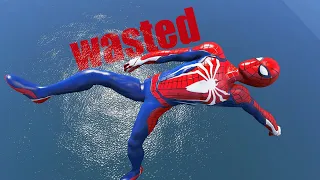 GTA 5 Epic Wasted Spider-Man Jumps/Fails Ep.120 (Fails, Funny Moments)