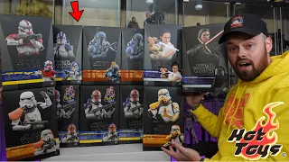 Massive Star Wars Hot Toys Haul! (11 Hot Toys in ONE month) Army building clones?