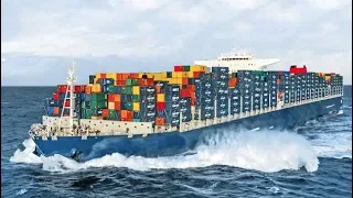 Top 10 Large Container Ships Crashing In Storm & Fire