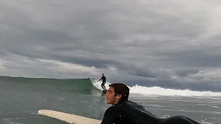 local long boarders at the Point