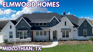 Tour an Elmwood Custom Home in the Fort Worth, TX Area - Avery Floorplan in Jordan Run