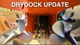 Ballasting, Welding, and Caulking: Drydock Update 8