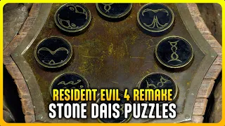 Resident Evil 4 Remake - Stone Dais Puzzle Guide (Location from Mural Puzzle)