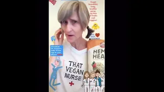 AHHHHHHHH! That vegan nurse has gone to far with this one (cringe warning ⚠️)