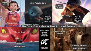 2023 Oscar Contenders for Best Animated Feature VIEW Conference