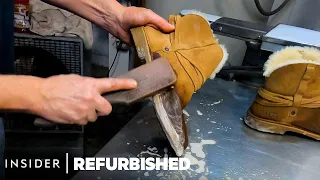 How Ugg Boots Are Professionally Restored | Refurbished