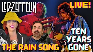 Ten Years Gone, The Rain Song LIVE [Led Zeppelin Reaction] Hot Dog—First time hearing Knebworth 1979