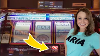 I Won a Jackpot on Old School Pinball in Las Vegas!