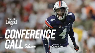 D.J. James: "This Means A Lot" - Seahawks Draft Conference Call