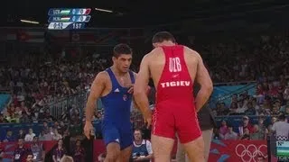 Tigiev wins Bronze - Men's Freestyle 74kg | London 2012 Olympics