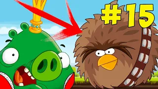 Злые птички Angry Birds 15 серия   Angry birds 2 clan battle  Прохождение