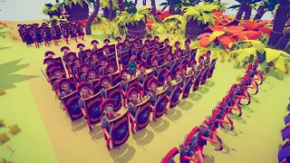 CAN 100x ROMAN SOLDIER PROTECT QUEEN? - Totally Accurate Battle Simulator TABS