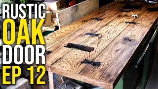 Rustic Oak Door Project Ep12 | Penultimate Episode of 'How to make a front door'