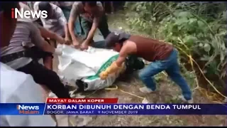 Identitas Mayat Pria Dalam Koper yang Ditemukan di Bogor Belum Terungkap - iNews Malam 12/11