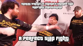 Monkey Wrench vs Shamokin Thunder Clap | SlapFIGHT Championship #slapbattles #slap