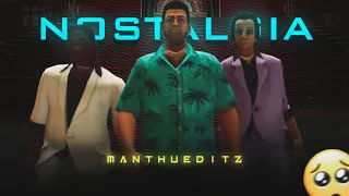 Nostalgia 😔 • Old Days • Gta Vice City ⚘️ Edit