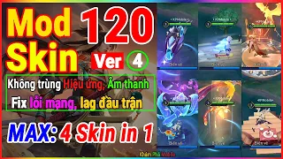 Hướng Dẫn Mod Full 120 Skin Liên Quân Không Trùng Hiệu Ứng, Âm Thanh Mùa S2 2024 Ver 4 | KPM