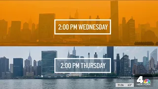 NYC smoke improves, but unhealthy air quality continues | NBC New York