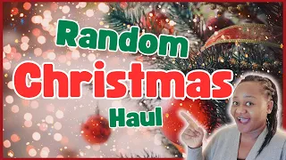 NEW🎄 RANDOM CHRISTMAS HAUL 2024‼️ DOLLARAMA, WALMART, MICHAEL'S ##christmasdiy