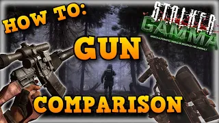 S.T.A.L.K.E.R Anomaly Gamma | How to Compare Weapons