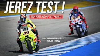 2024 Jerez MotoGP Test Results | Jerez Test | MotoGP 2024 Test