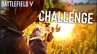 Used 1 Mag To Get a 14 KILLSTREAK! - Battlefield 5 Challenges #3