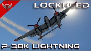 High Altitude Meme Machine - P-38K Lighting War Thunder Gameplay