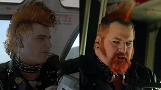 Punk from The Voyage Home in Star Trek Picard ( Kirk Thatcher cameo "I hate you" song )