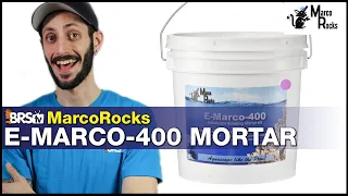 MarcoRocks E-Marco 400 Aquascaping Mortar: Build strong, durable and AMAZING reef tank aquascapes!