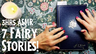 ASMR | 3 Hrs - 7 Fairy Stories! Hans Christian Anderson Whispered Reading Compilation