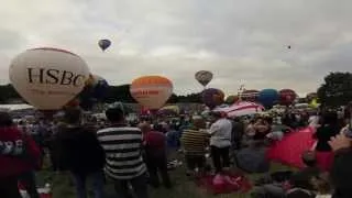 Bristol International Balloon Fiesta - Mass Launch Time Lapse