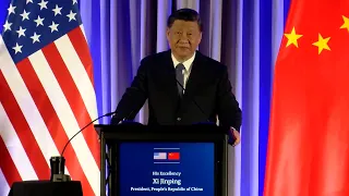 Chinese President Xi Jinping Speaks at APEC 2023 in San Francisco