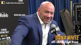 UFC 268: Dana White Post-fight press conference | SCMP MMA