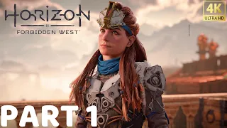 HORIZON FORBIDDEN WEST PS5   100% Walkthrough Gameplay Part 1 (FULL GAME)