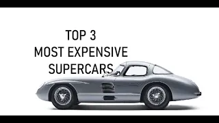 |TOP 3 MOST EXPENSIVE SUPERCARS| 2024