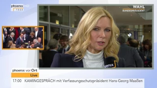 Wahl des 12. Bundespräsidenten: Veronica Ferres im Interview am 12.02.2017