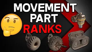 All Movement Parts Ranked -- Crossout