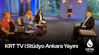 KRT TV'de Stüdyo Ankara programına konuk oluyorum.