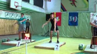 Dmitry Gayntsev snatch 24 kg kettlebell.MP4