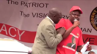 President Tsvangirai burial - Video