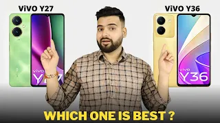 Vivo Y27 vs Vivo Y36 - Full Comparison | Should I invest for Vivo Y27 ??🤔