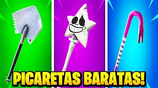 15 MELHORES PICARETAS DE 500 V-BUCKS DO FORTNITE! PICARETAS BARATAS!