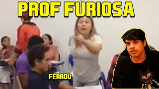 PROFESSORA vs DIRETORA e confusao na sala