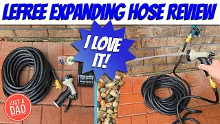 Lefree 100ft Expandable Garden Hose REVIEW  Works GREAT!